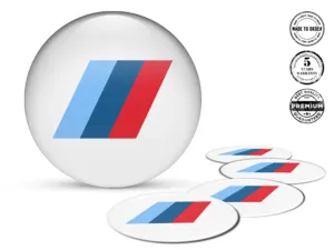 BMW Decals on Wheels Tuning Radiant Racing Grid